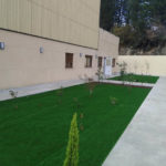 zona ajardinada exterior