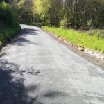 Asfaltado de carretera en Friol