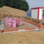 ladrillos para fachada vivienda en Chamos (O Corgo)